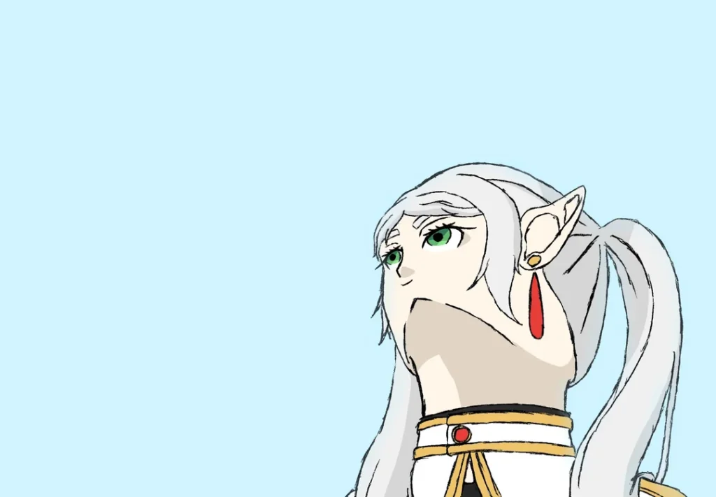 Frieren recria meme clássico